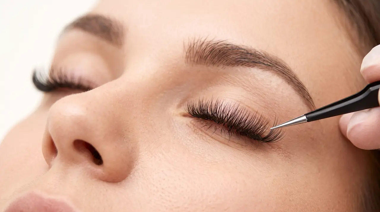 Wimpernverlängerung in der Nailothek